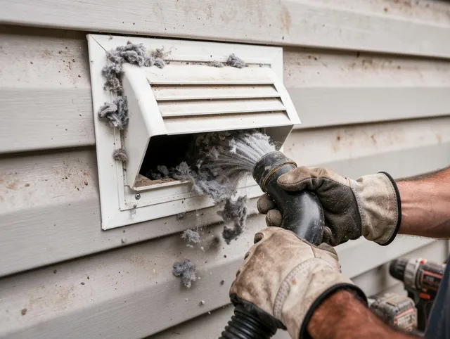 Professional dryer vent cleaning by Charlotte Dryer Vent Cleaning in Charlotte
